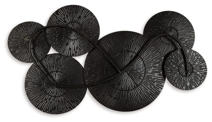 Rhetlen - Black / Gold Finish - Wall Decor - Image 2
