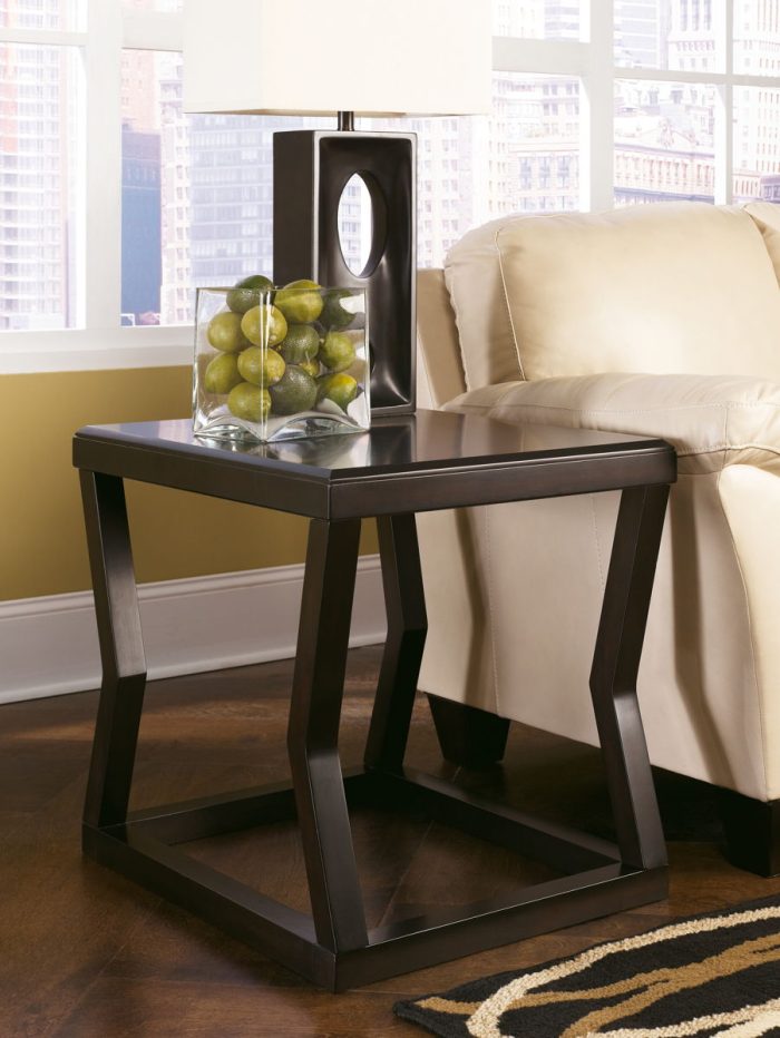Kelton - Espresso - Rectangular End Table - Image 4