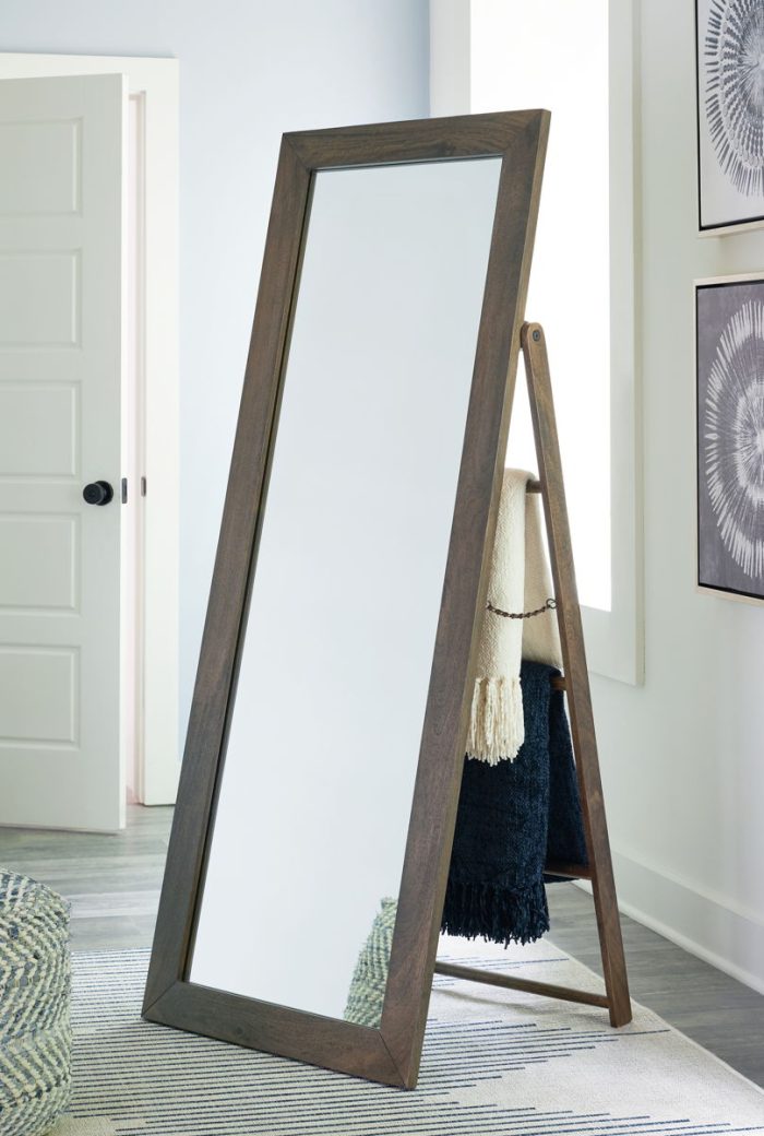 Dirkins - Brown - Floor Mirror - Image 3