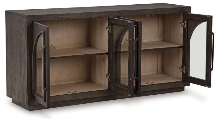 Dreley - Grayish Brown - Accent Cabinet - Image 4