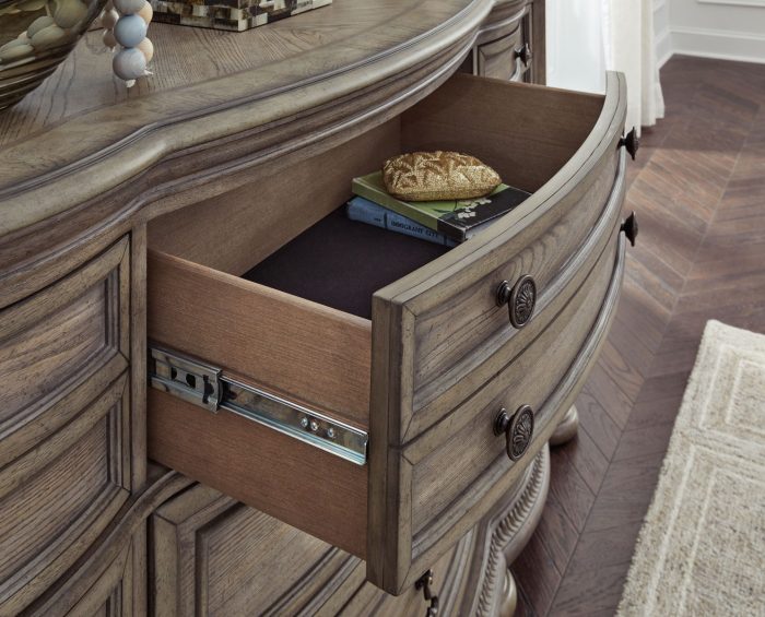 Ardenfield - Light Brown - Dresser And Mirror - Image 2