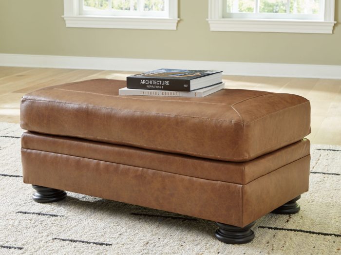 Carianna - Caramel - Ottoman - Image 2