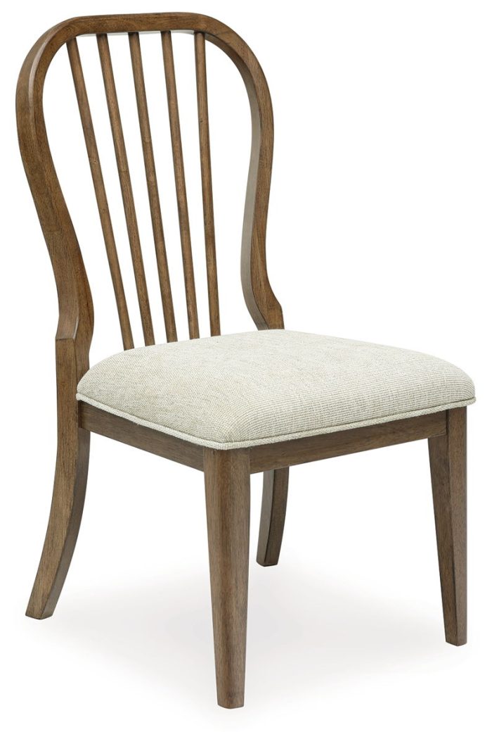 Sturlayne - Brown - Dining Upholstered Side Chair (Set of 2) - Spindleback - Image 2