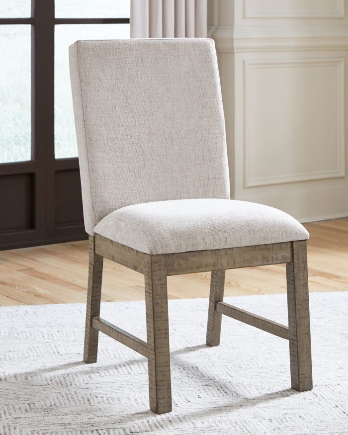 Langford - Light Grayish Brown - Dining UPH Side Chair (Set of 2) - Image 4