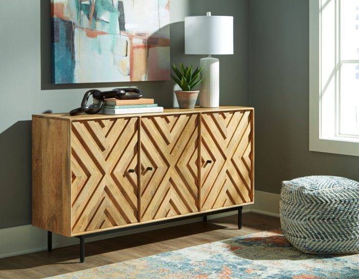 Cadewick - Natural - Accent Cabinet - Image 2