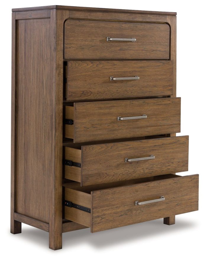 Cabalynn - Light Brown - Five Drawer Chest - Image 2