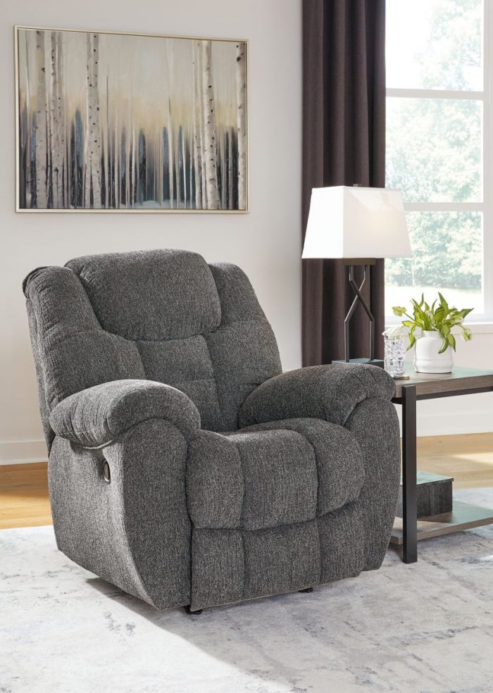 Foreside - Charcoal - Rocker Recliner - Image 3