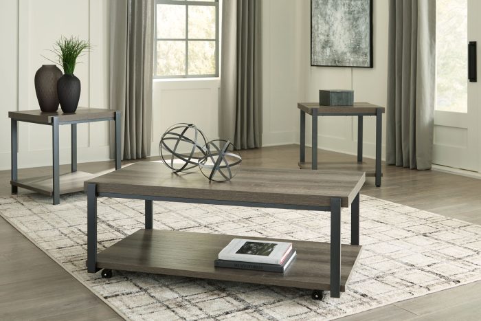 Wilmaden - Gray / Black - Occasional Table Set (Set of 3) - Image 3