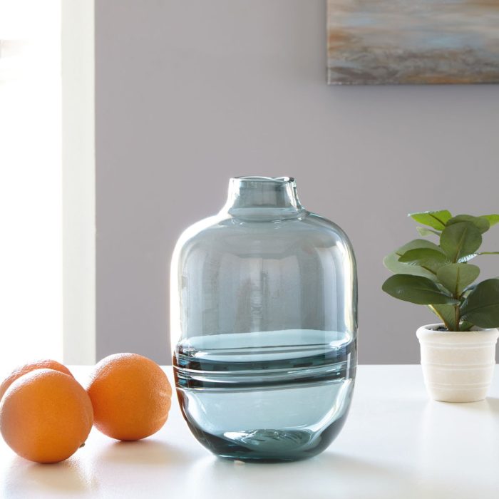 Lemmitt - Teal - Vase - Image 4