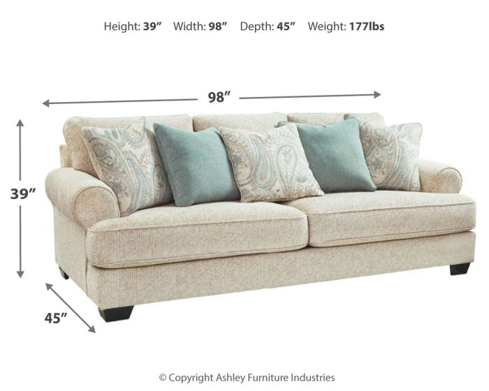 Monaghan - Sandstone - Sofa - Image 3