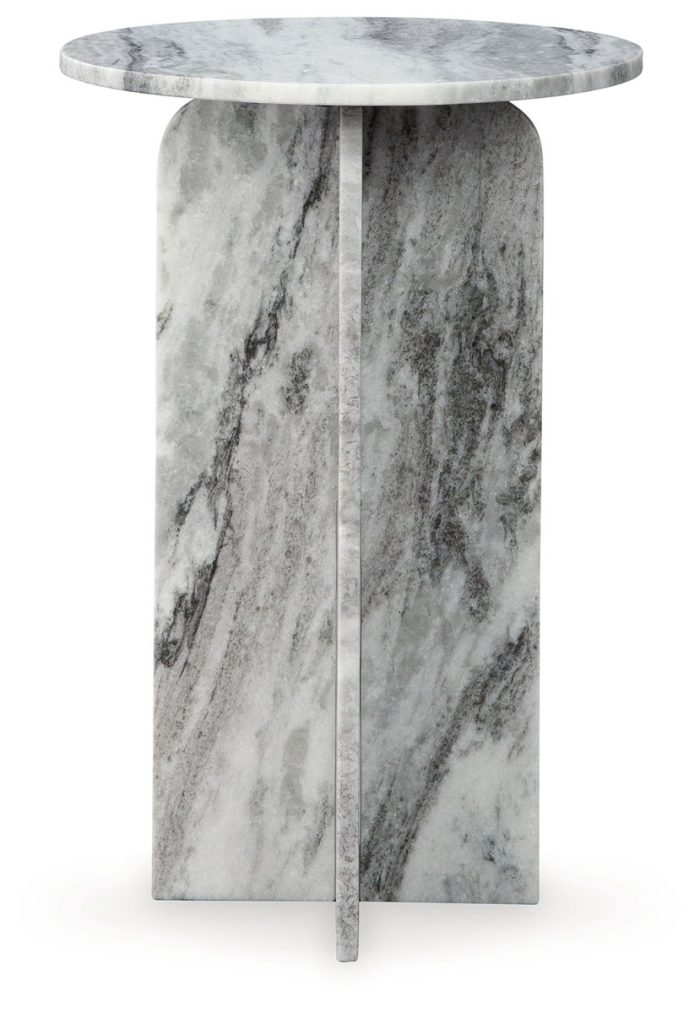 Keithwell - Gray - Round Accent Table - Image 2