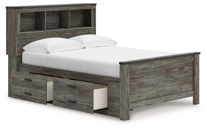 Frandern - Bookcase Panel Bed - Image 2