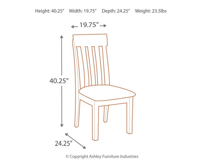 Haddigan - Dark Brown - Dining UPH Side Chair (Set of 2) - Image 4