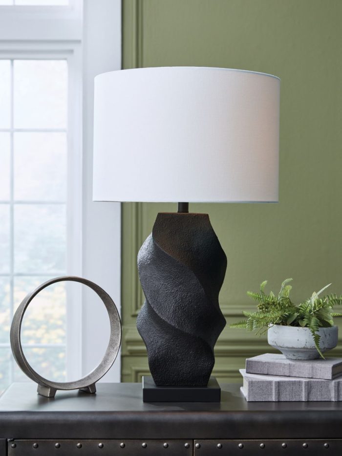 Amillion - Black - Poly Table Lamp - Image 4