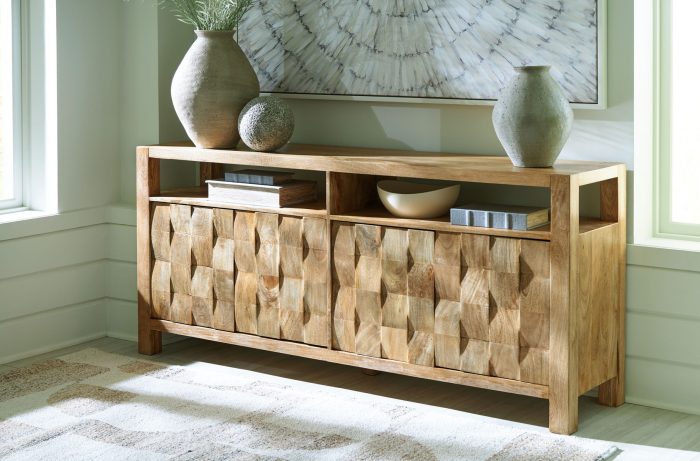Hudwick - Natural Brown - Accent Cabinet - Image 2
