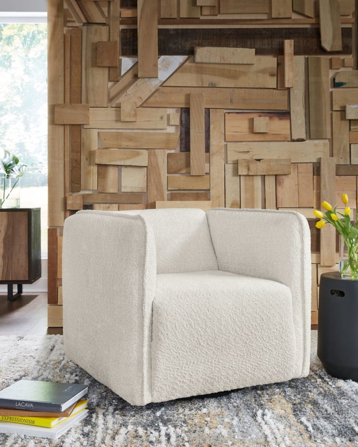 Lonoke - Gray - Swivel Accent Chair - Image 2