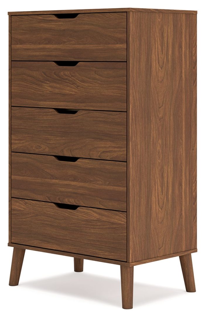 Fordmont - Auburn - Five Drawer Chest - Image 3