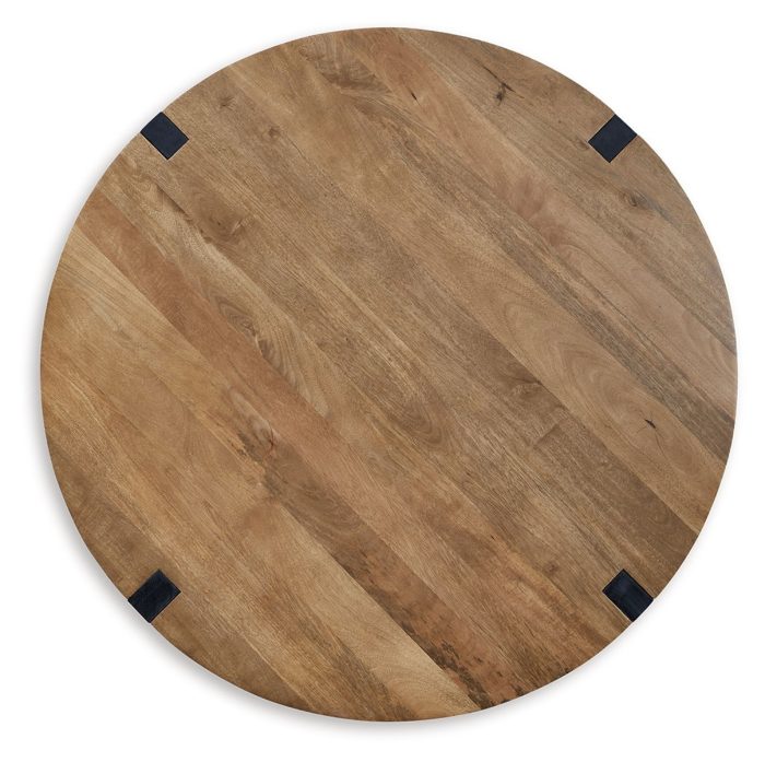 Hanneforth - Brown - Round Cocktail Table - Image 2