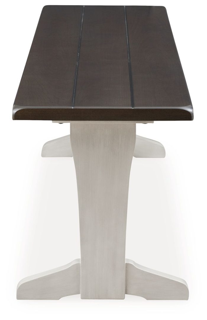 Darborn - Gray / Brown - Large Dining Room Bench - Image 2