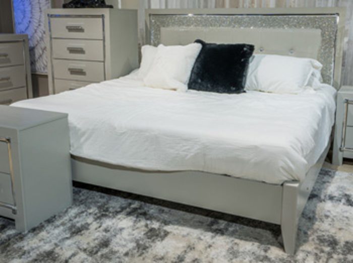 Zyniden - Upholstered Panel Headboard