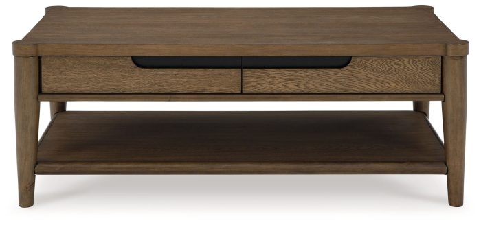 Roanhowe - Brown - Rectangular Cocktail Table - Image 2