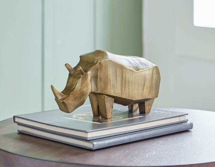 Gentwell - Antique Gold Finish - Sculpture - Image 2