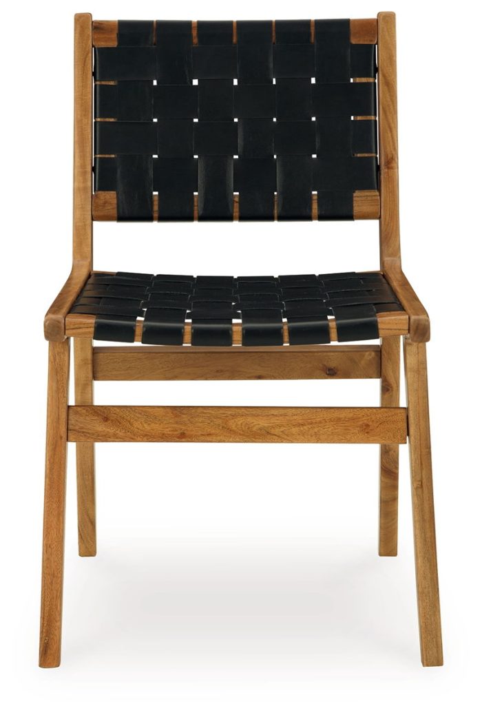 Fortmaine - Brown / Black - Dining Room Side Chair (Set of 2) - Image 3