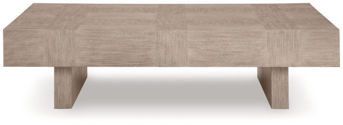 Jorlaina - Light Grayish Brown - Rectangular Cocktail Table - Image 2