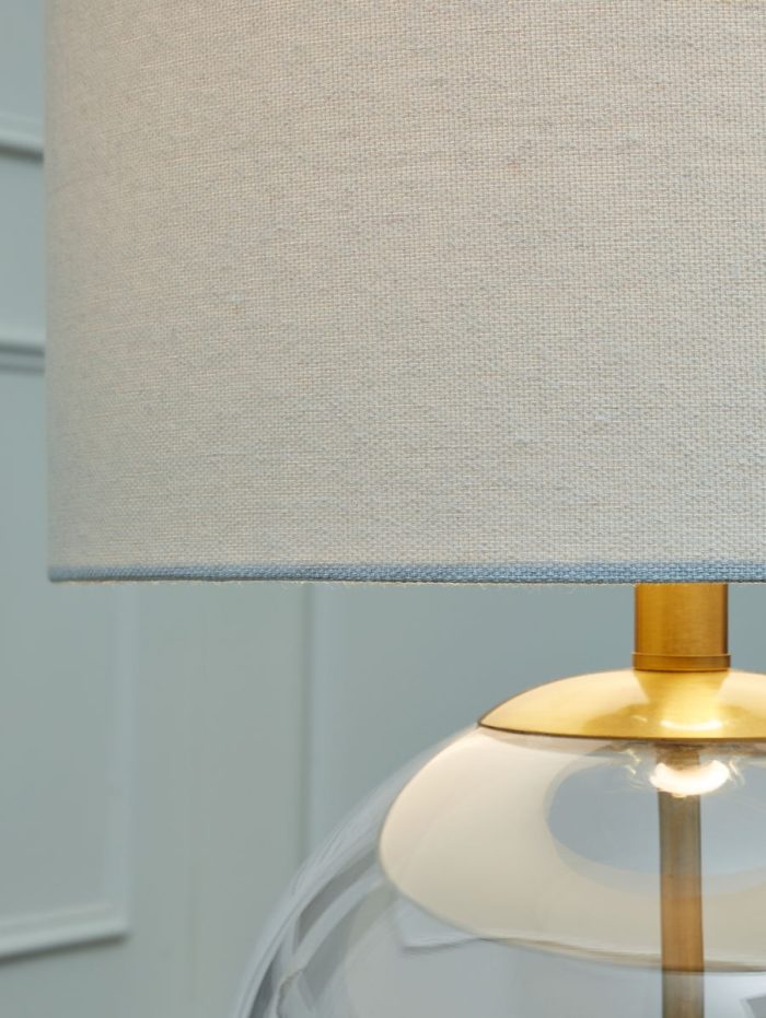 Samder - White - Glass Table Lamp - Image 3
