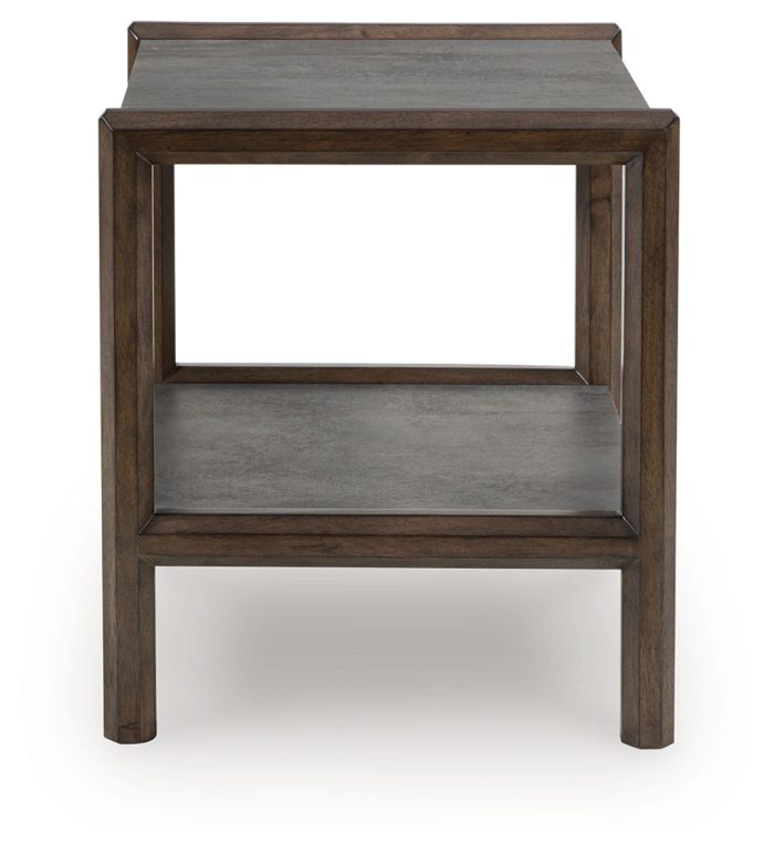 Kallenny - Brown / Gray - Rectangular End Table - Image 4