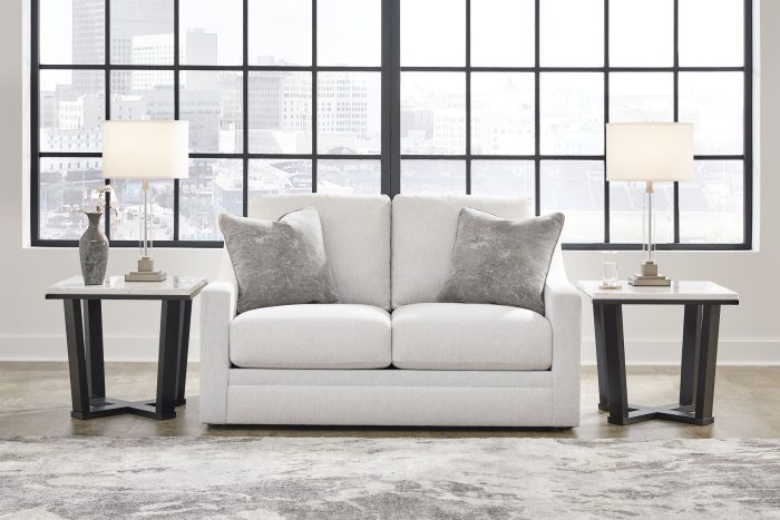 Maitelynn - Chalk - Loveseat - Image 2