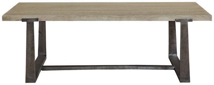 Dalenville - Gray - Rectangular Cocktail Table - Image 4