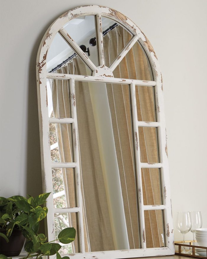 Divakar - Antique White - Accent Mirror - Image 2