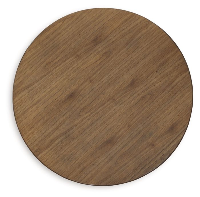 Landocken - Brown / Blue - Round Dining Room Table - Image 3