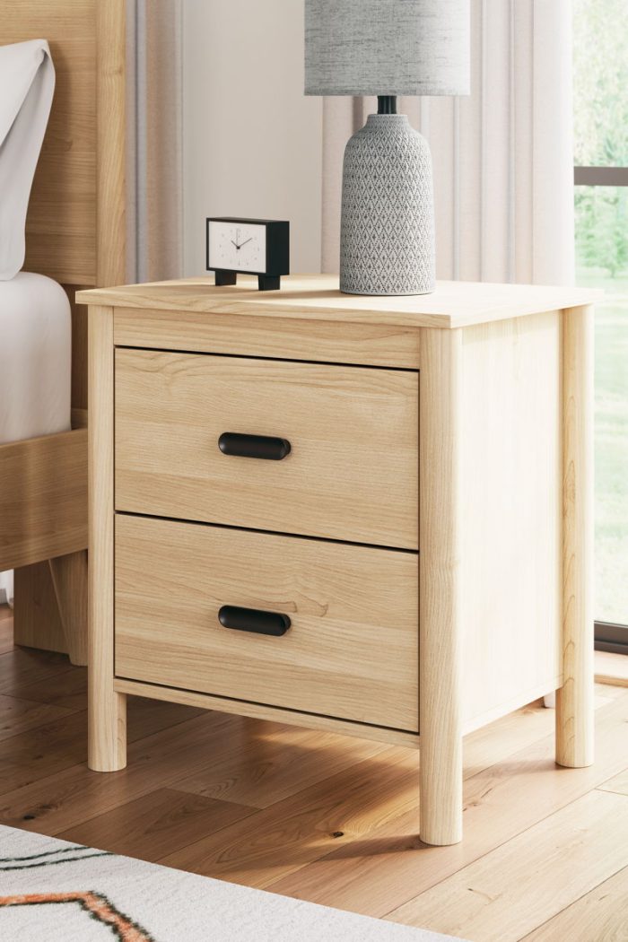 Cabinella - Tan - Two Drawer Night Stand - Image 3