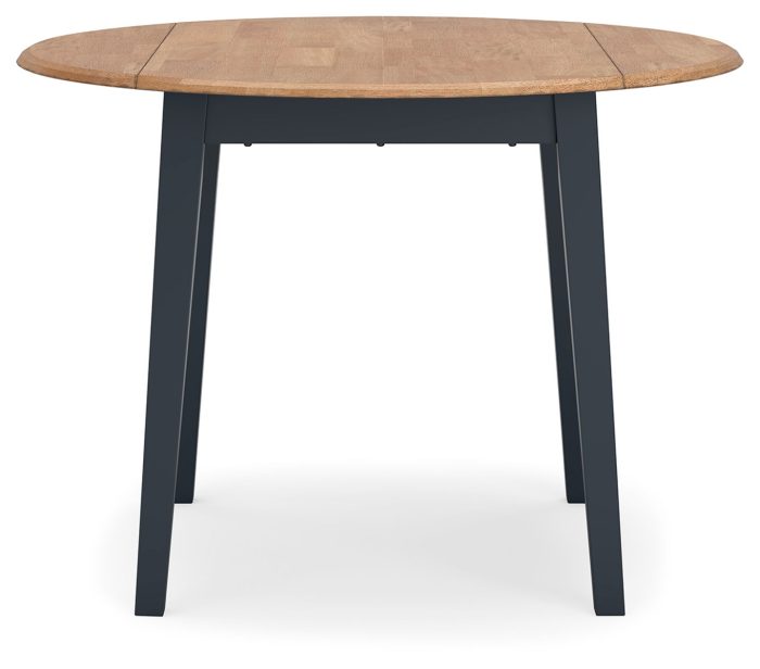 Gesthaven - Round Dining Room Drop Leaf Table - Image 12