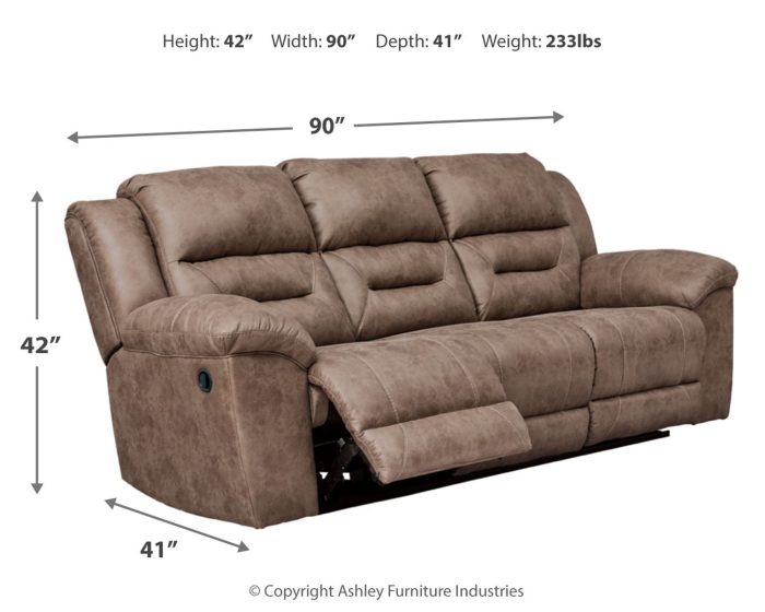 Stoneland - Reclining Sofa - Image 5