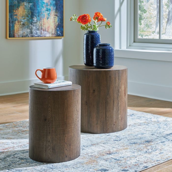 Cammund - Brown - Accent Table (Set of 2) - Image 3