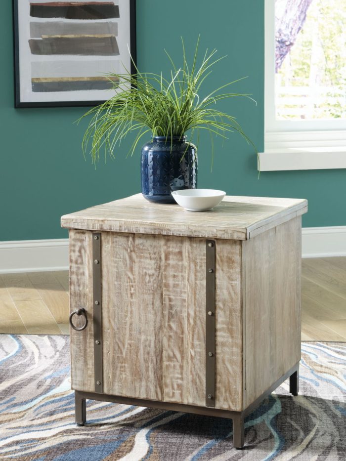 Laddford - Whitewash - Accent Cabinet - Shelf - Image 4