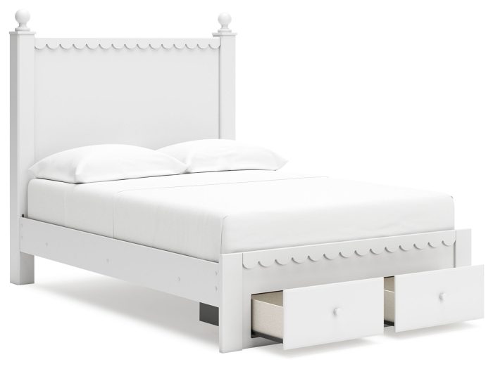 Mollviney - Panel Storage Bed - Image 3