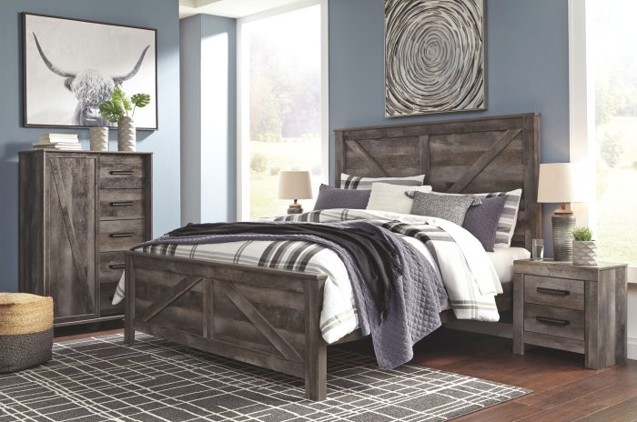 Wynnlow - Crossbuck Panel Bed - Image 3