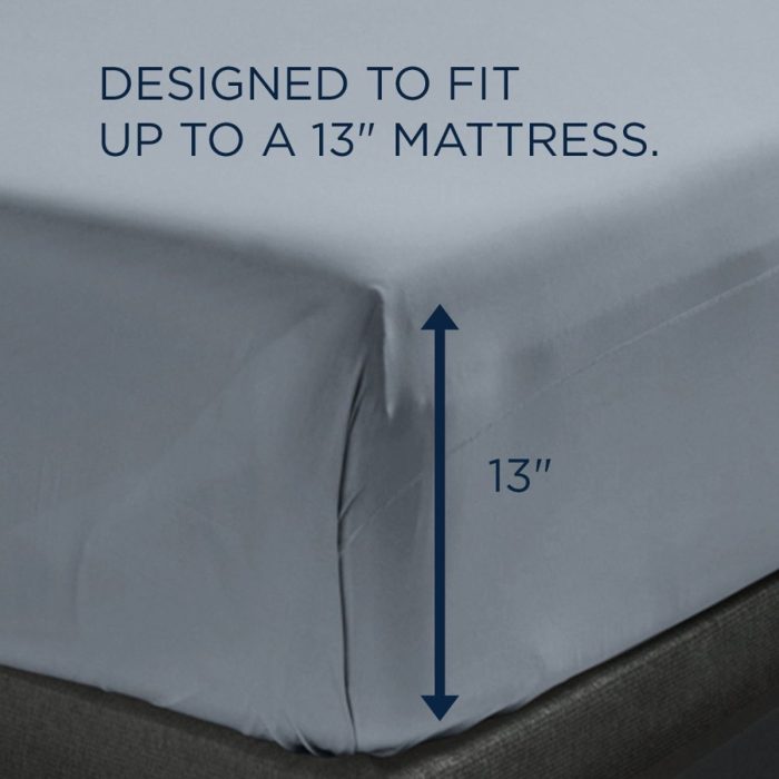 Linens - Tempur-Pedic ProPerformance Sheet Set - Sleepy Blue - Image 5
