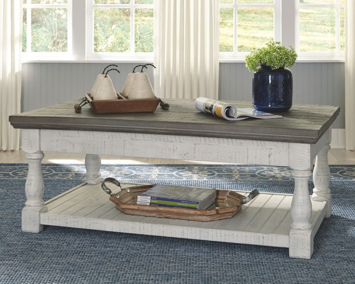 Havalance - Gray / White - Lift Top Cocktail Table - Image 4