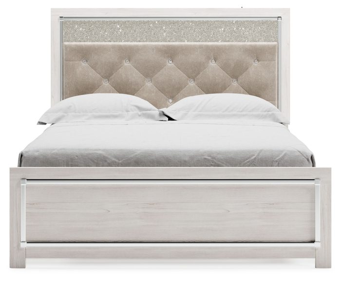 Altyra - White - Queen Panel Bed With Roll Slats - Image 2