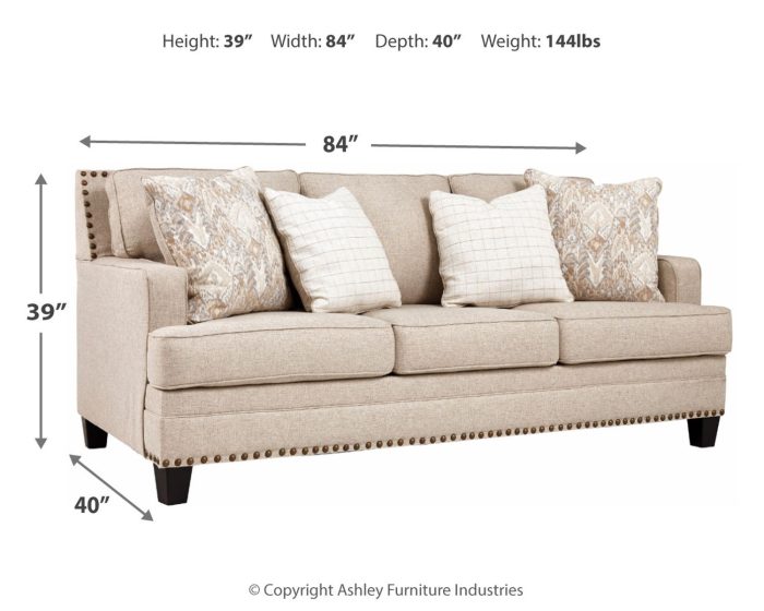Claredon - Linen - Sofa - Image 4