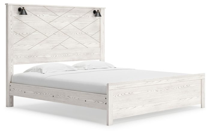 Gerridan - Panel Bedroom Set With Sconces - Image 2