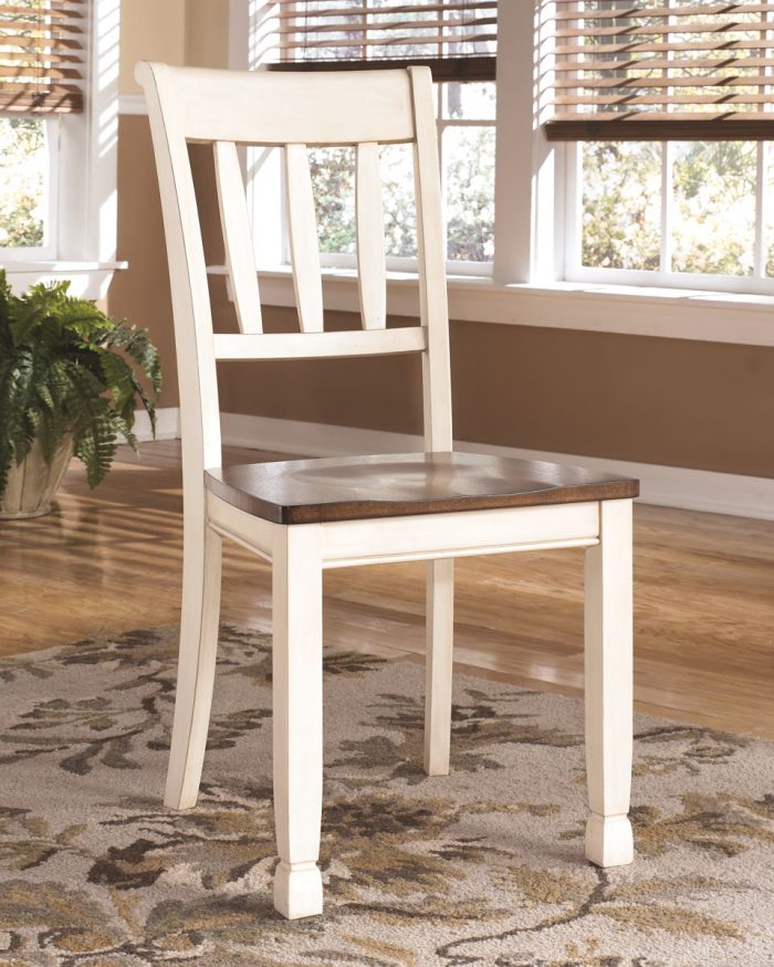 Whitesburg - Brown / Cottage White - Dining Room Side Chair (Set of 2) - Image 4