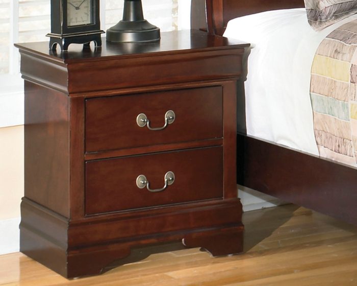 Alisdair - Reddish Brown - Two Drawer Night Stand - Image 2