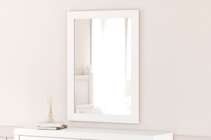 Mollviney - White - Bedroom Mirror - Image 4