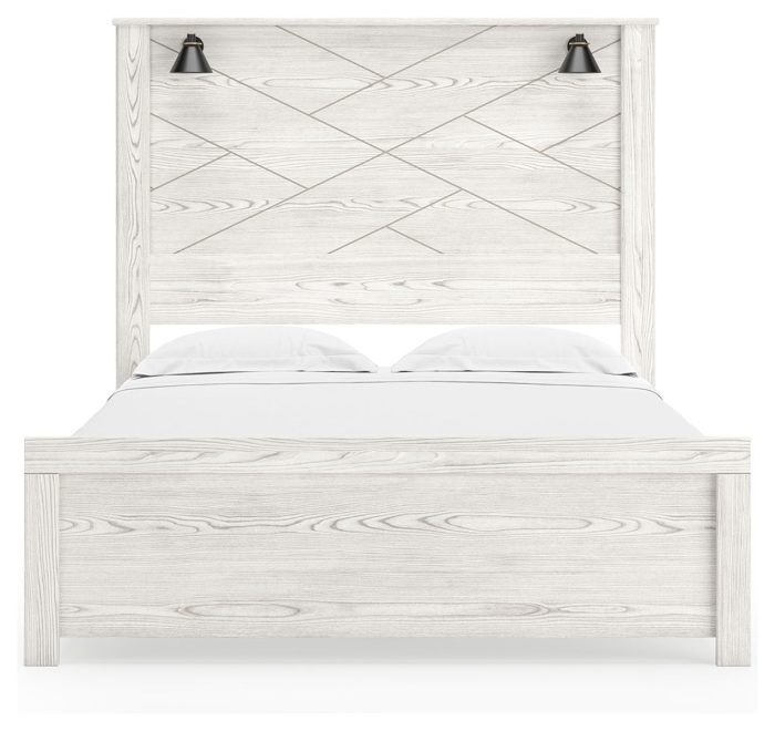 Gerridan - Panel Bed With Sconces - Image 3